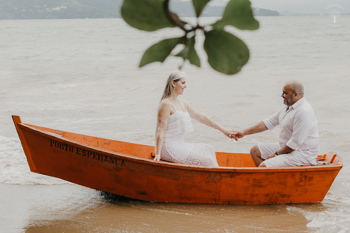 Ensaio de Casal Praia Ilhabela SP 