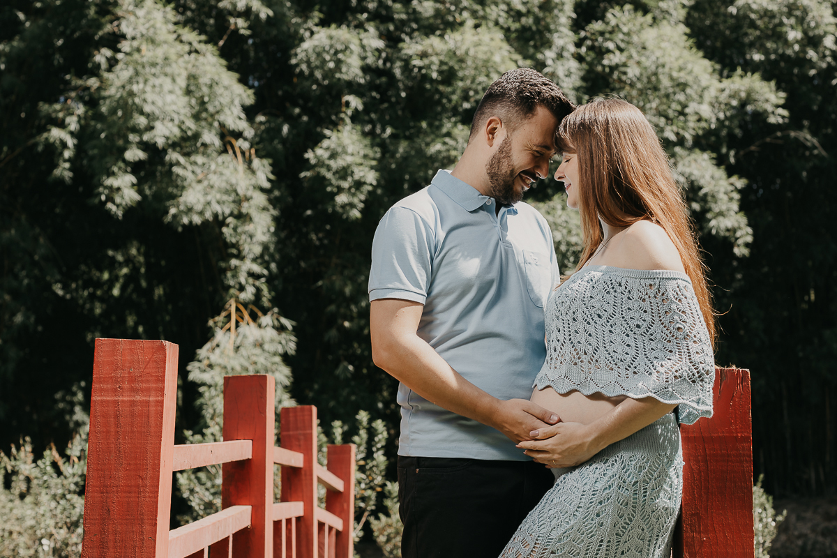 Fotografia de Gestante Praça dos Lagos Jaguariúna SP