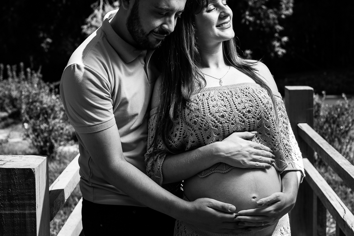 Fotografia de Gestante Praça dos Lagos Jaguariúna SP