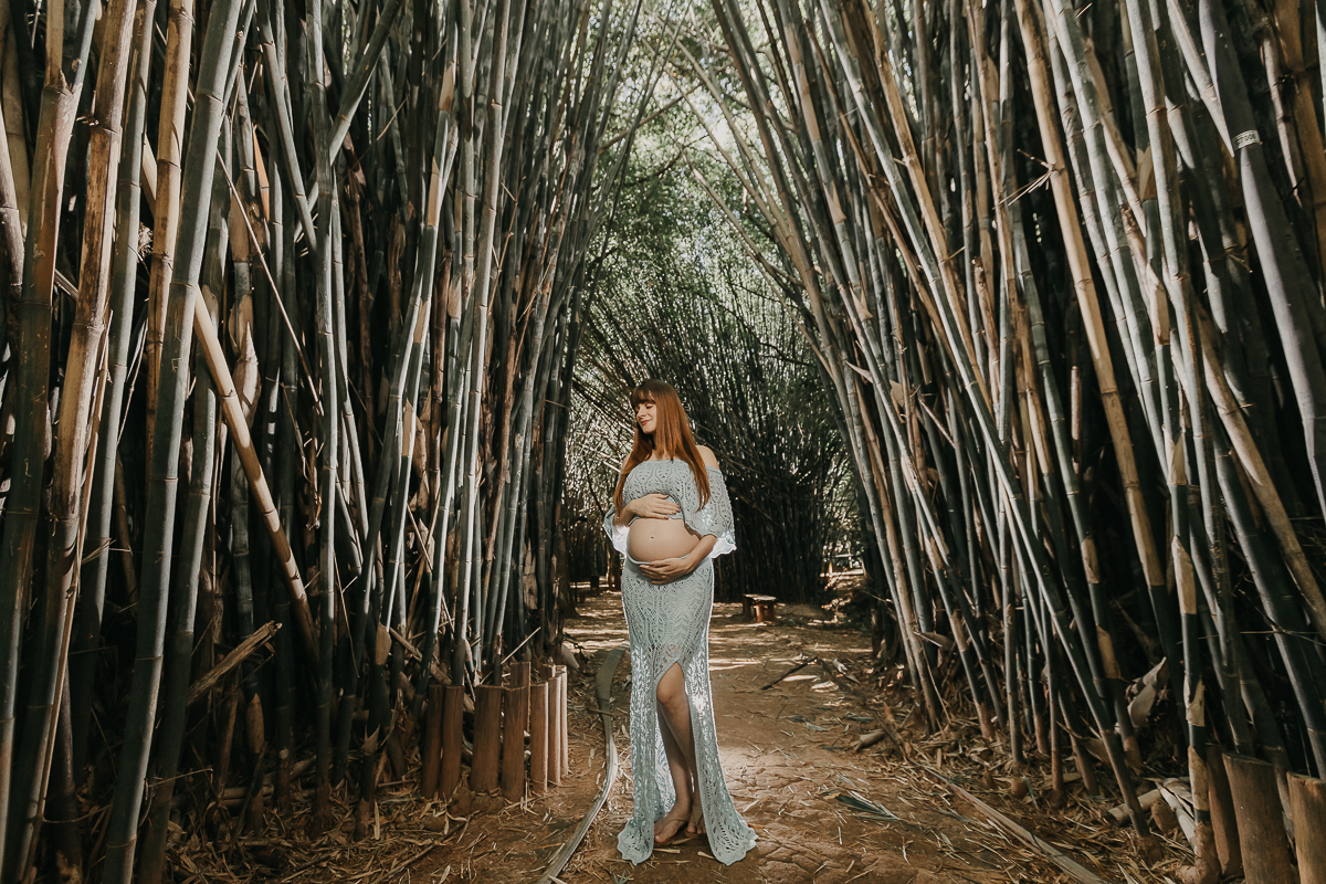 Fotografia de Gestante Praça dos Lagos Jaguariúna SP