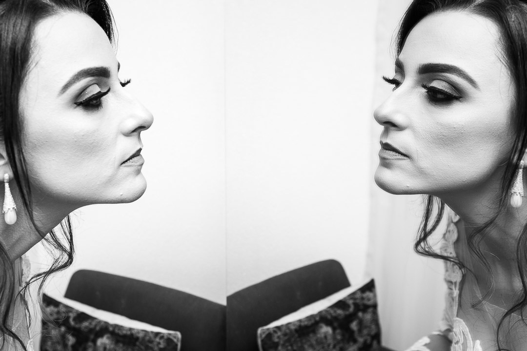 foto noiva no espelho valinhos sp