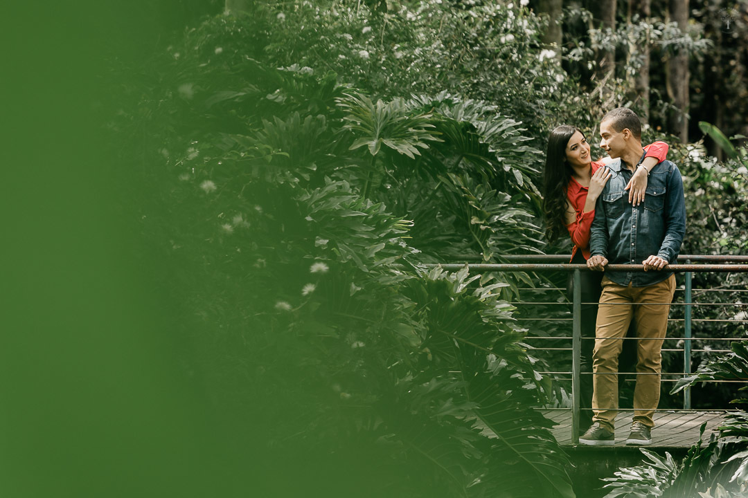 ensaio lindo casal no jardim botanico em sao paulo