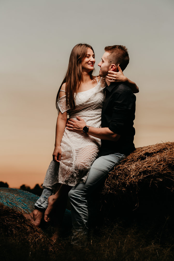 pré wedding em holambra por do sol