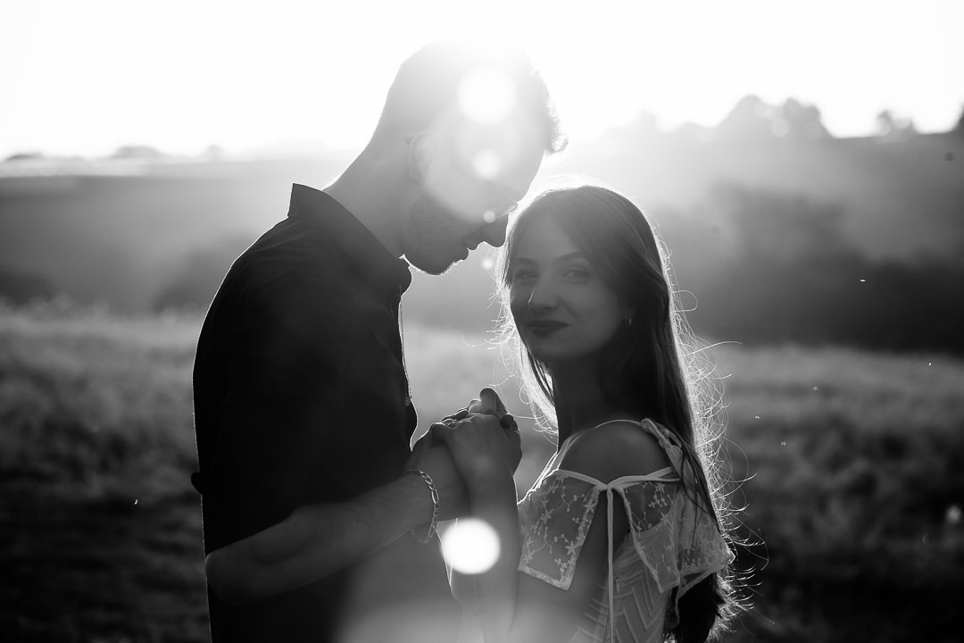 pré wedding em holambra por do sol