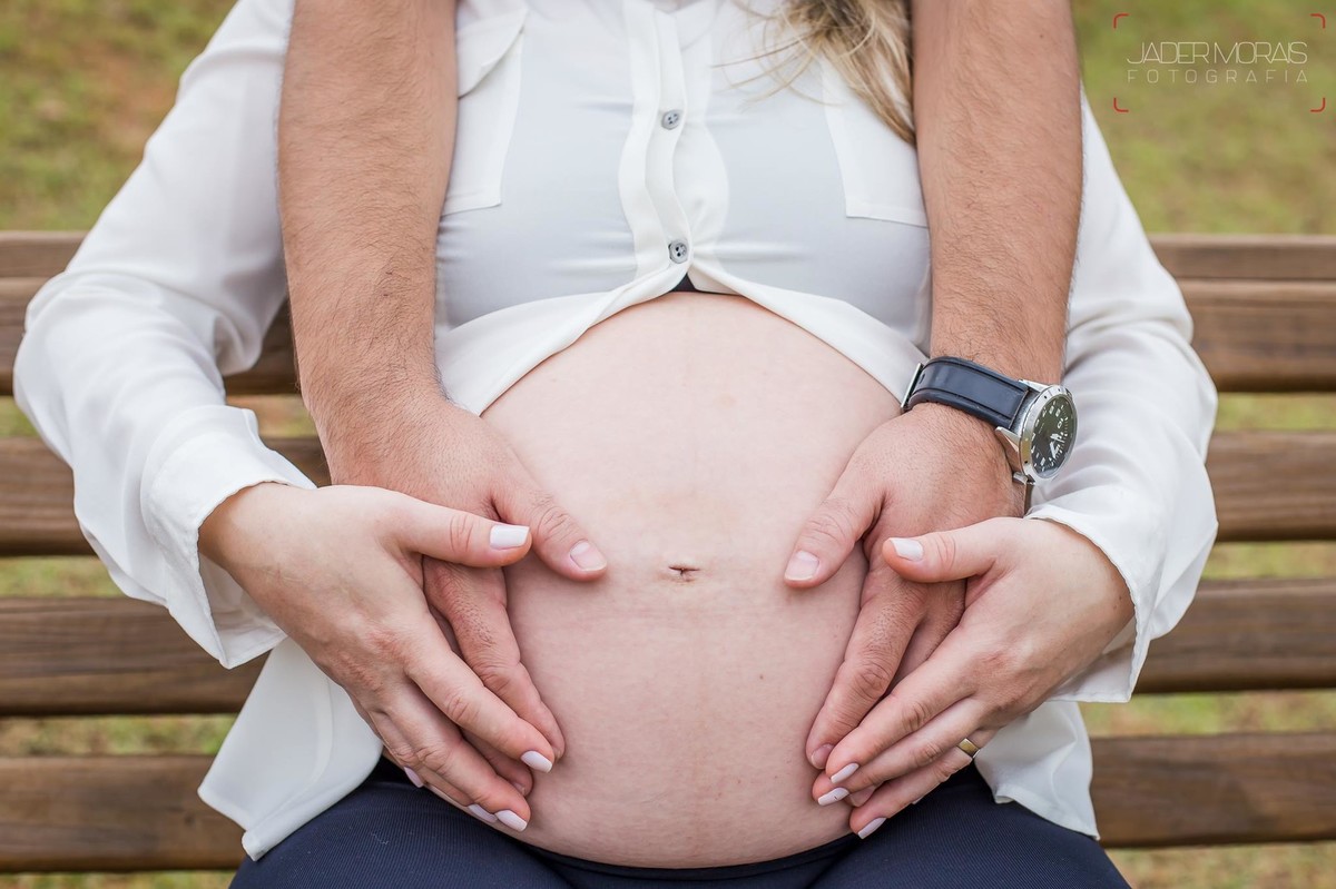 Fotografia de Gestante Swiss Park