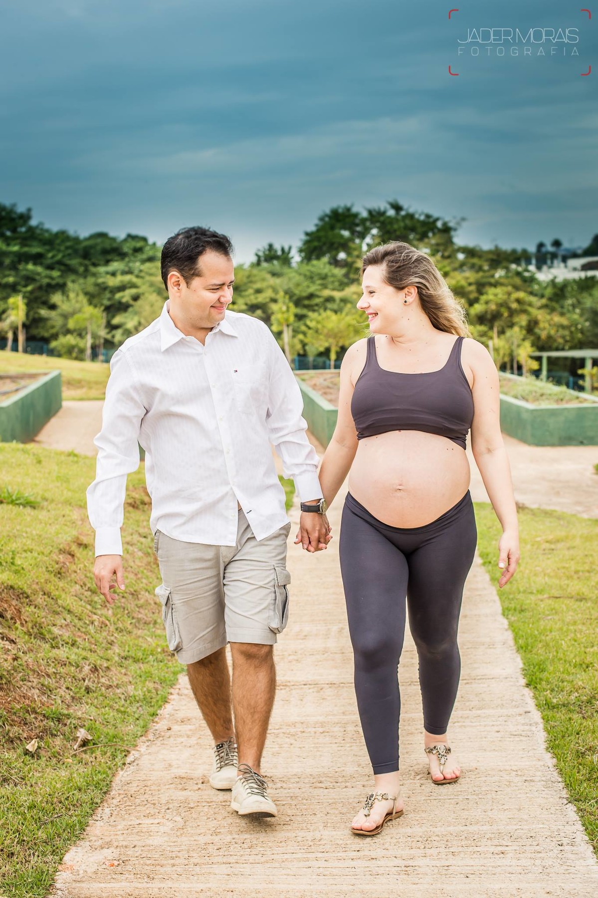 Fotografia de Gestante Swiss Park