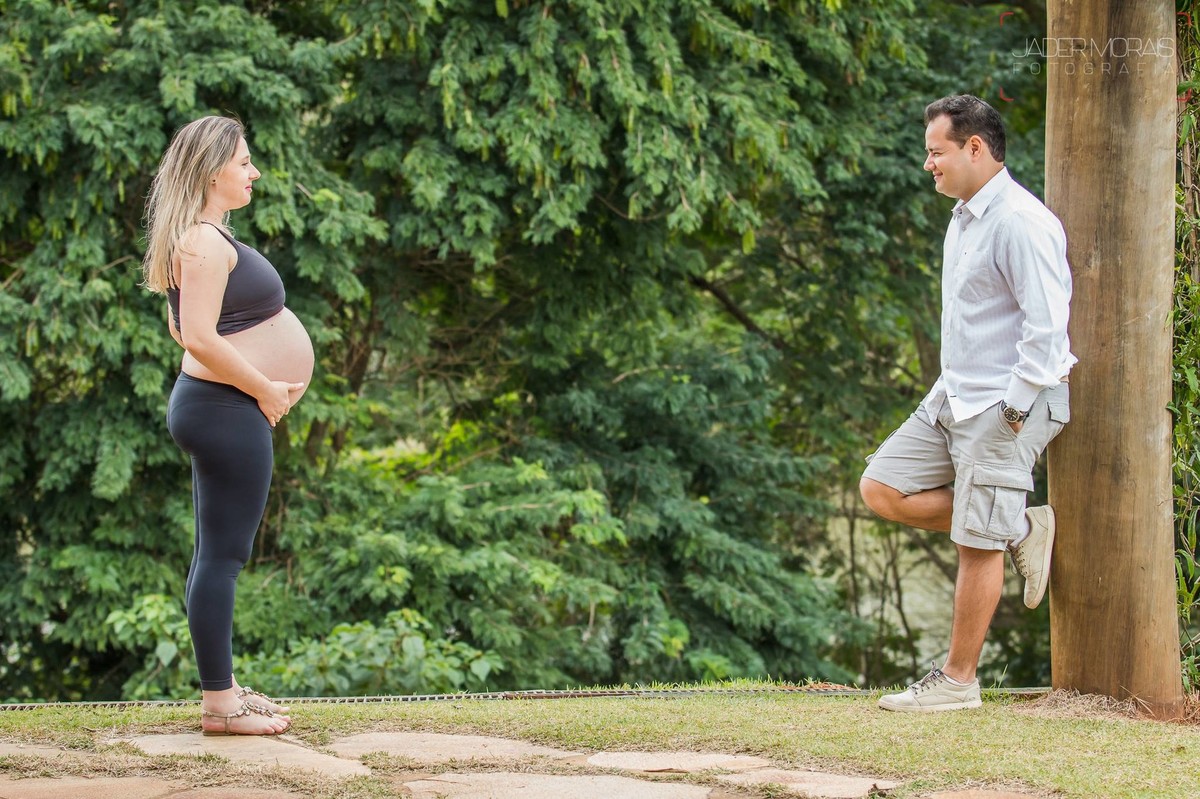 Fotografia de Gestante Swiss Park
