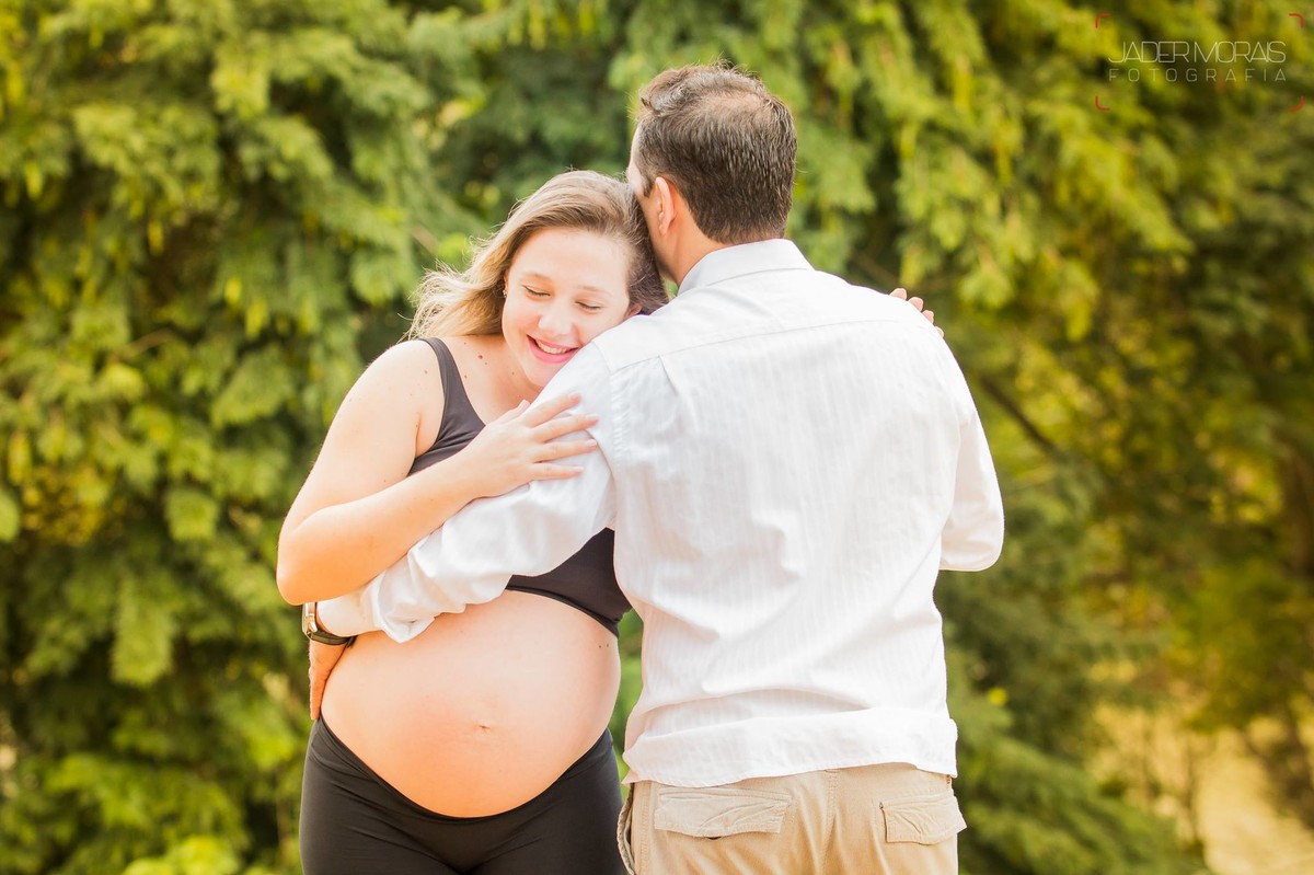 Fotografia de Gestante Swiss Park