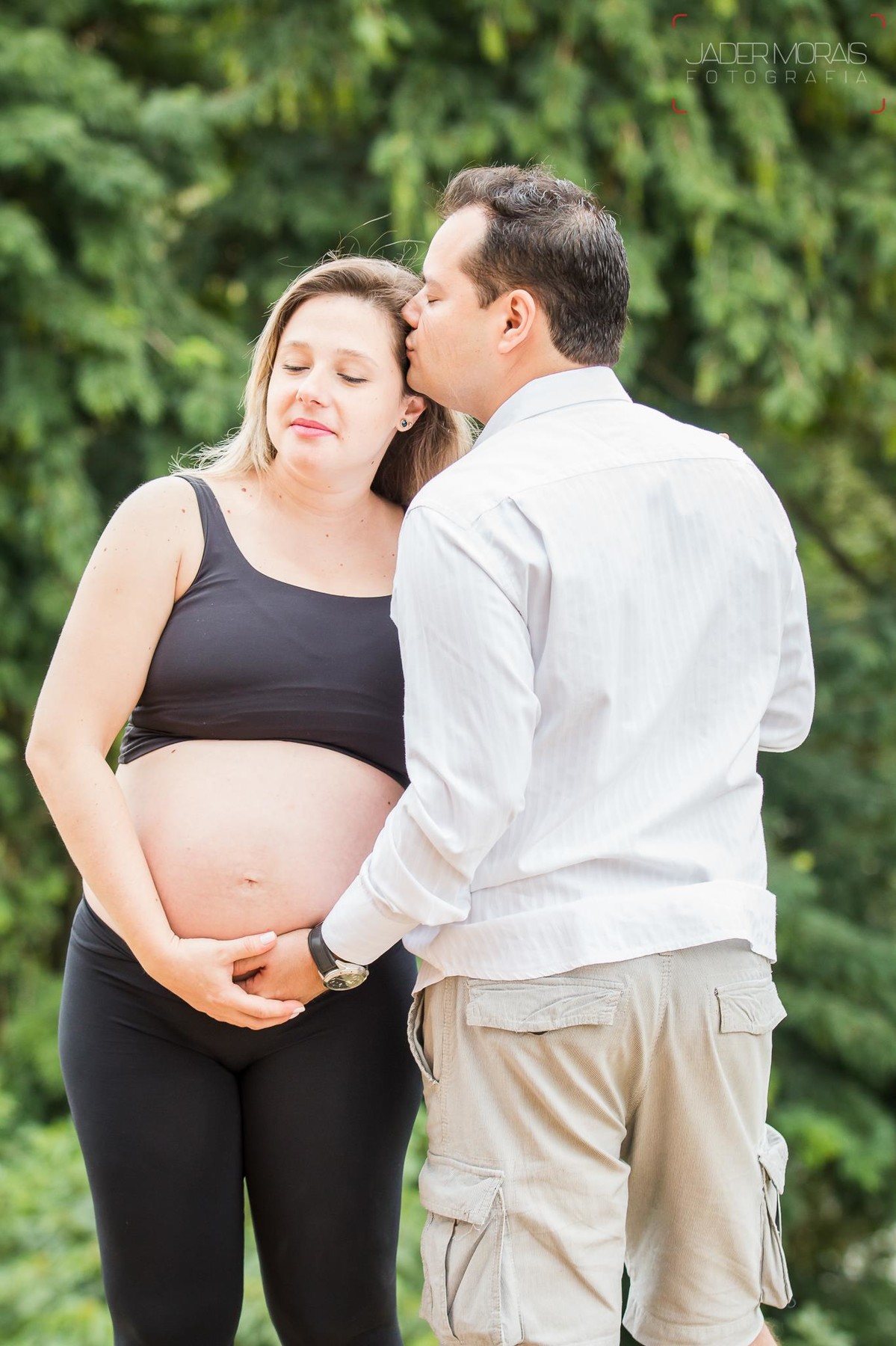 Fotografia de Gestante Swiss Park