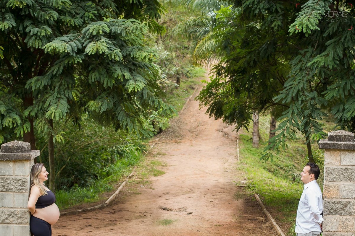 Fotografia de Gestante Swiss Park