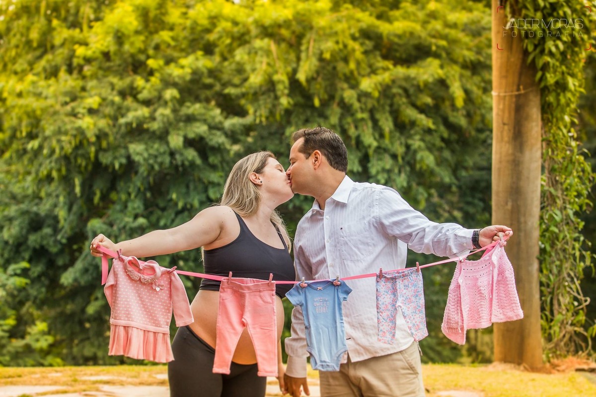 Fotografia de Gestante Swiss Park