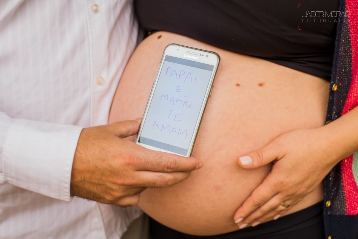 Fotografia de Gestante Swiss Park