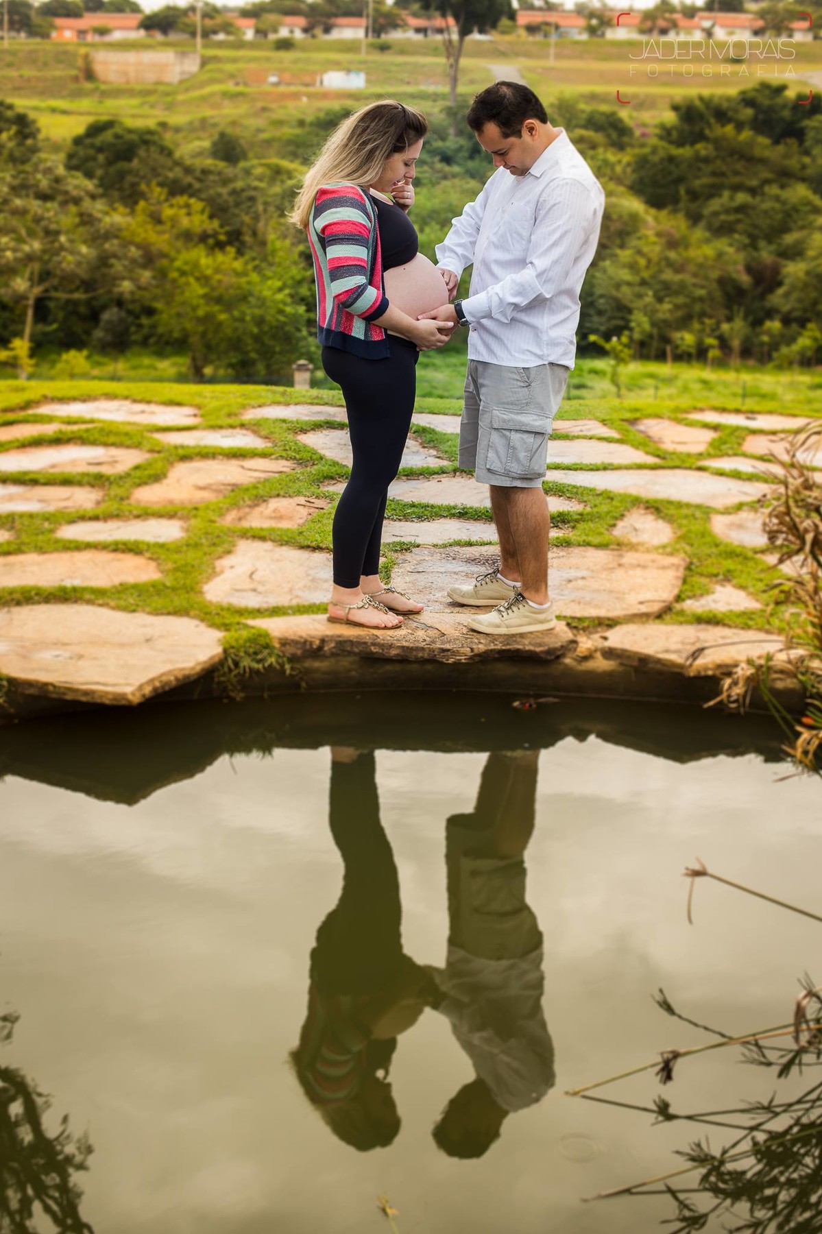 Fotografia de Gestante Swiss Park