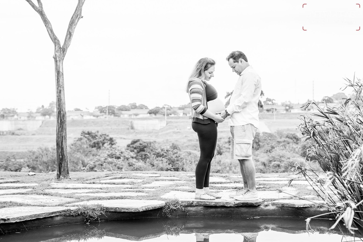 Fotografia de Gestante Swiss Park