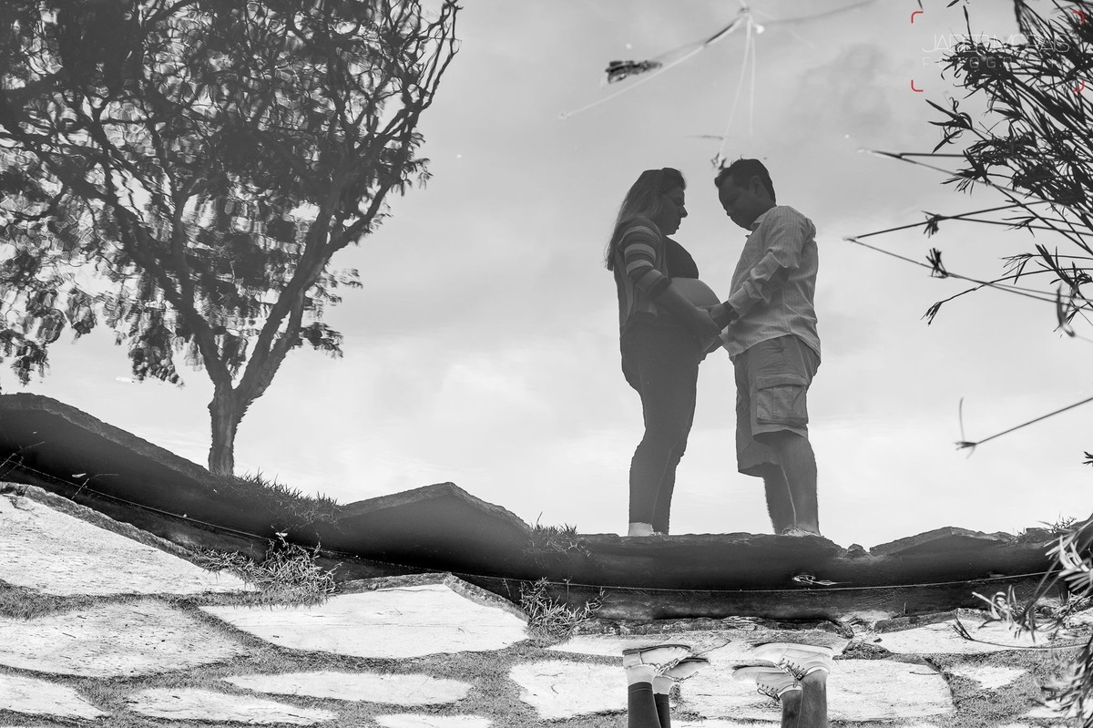 Fotografia de Gestante Swiss Park