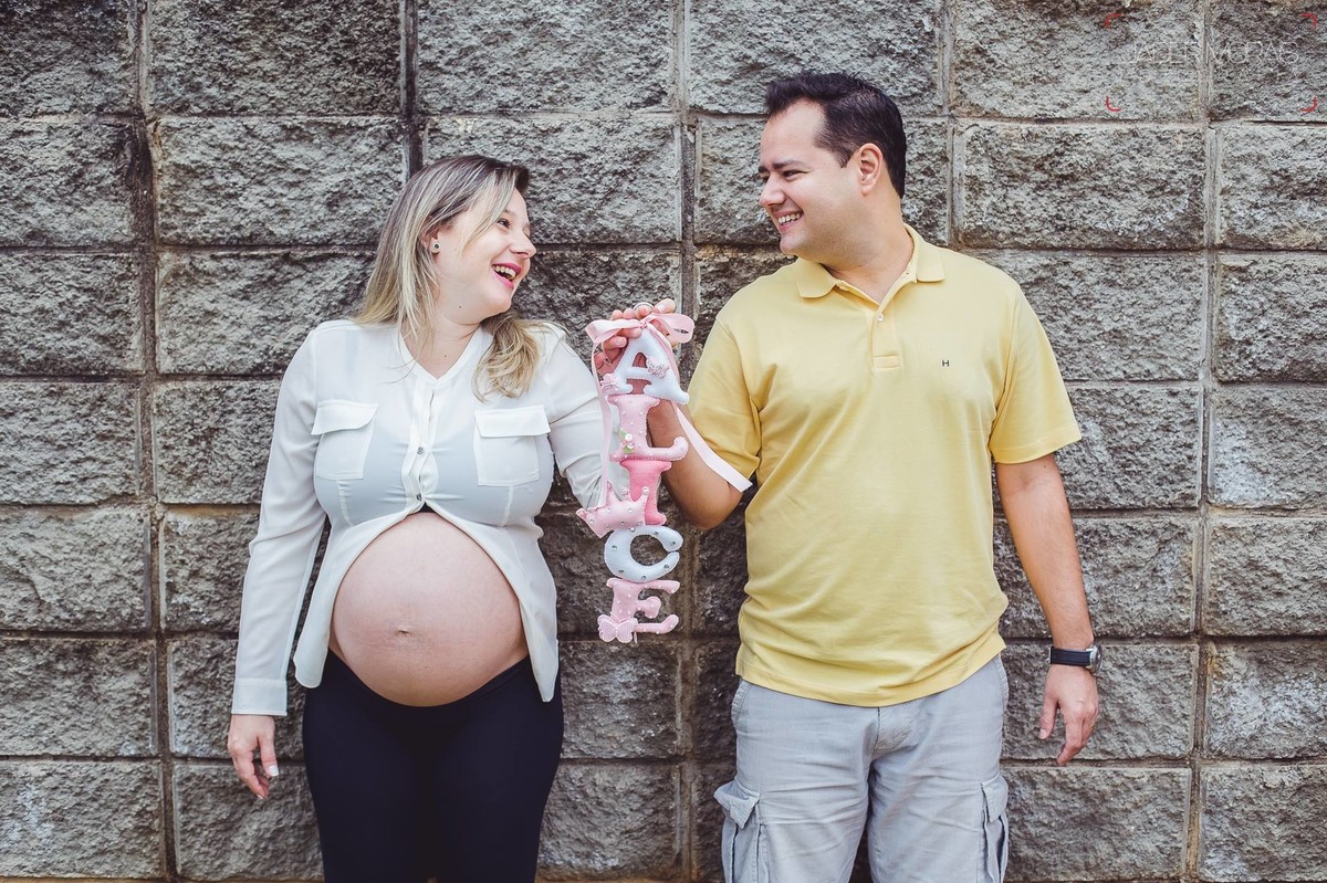 Fotografia de Gestante Swiss Park