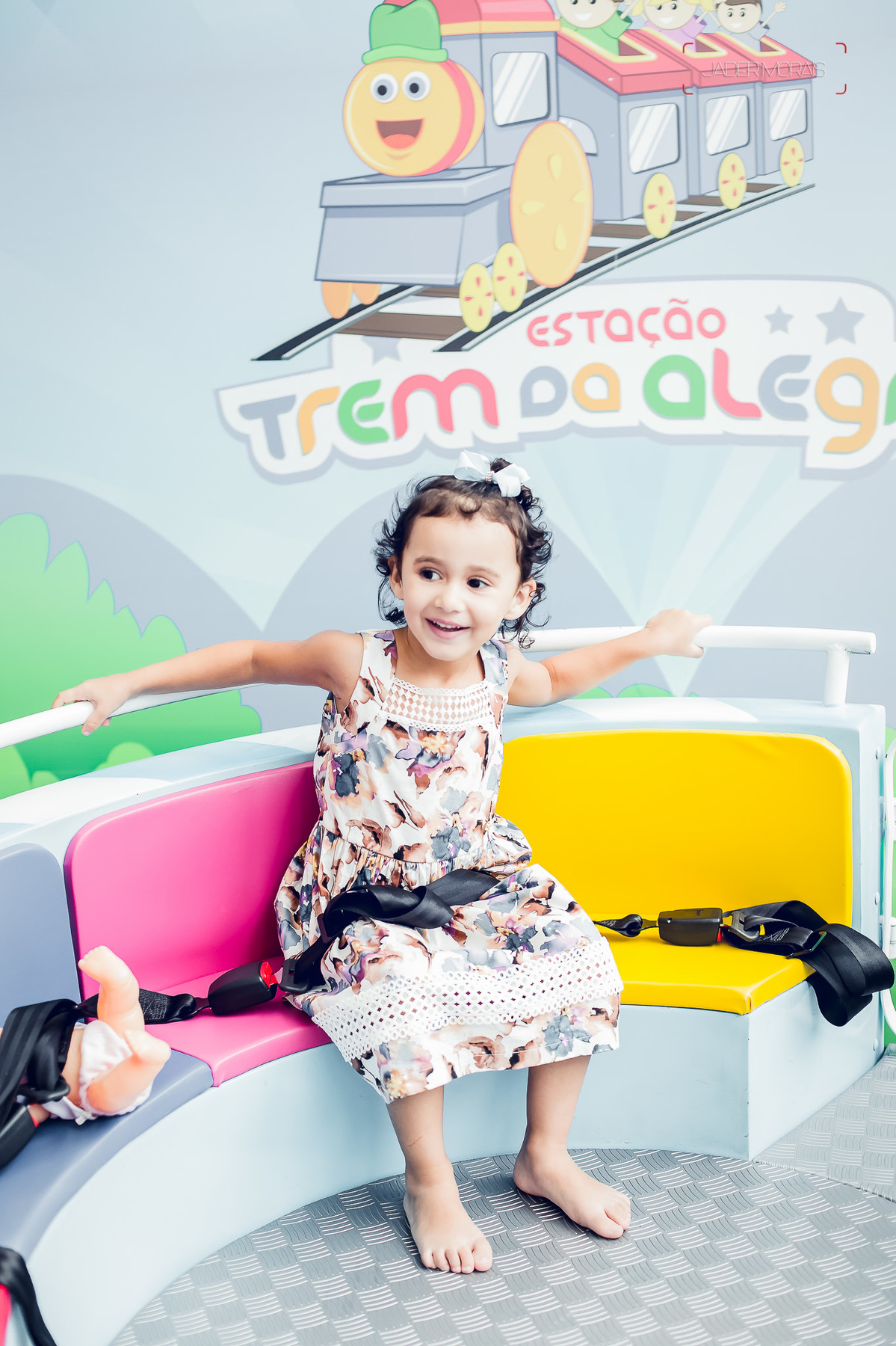Fotografia de Aniversário Infantil Buffet Trem da Alegria Campinas SP