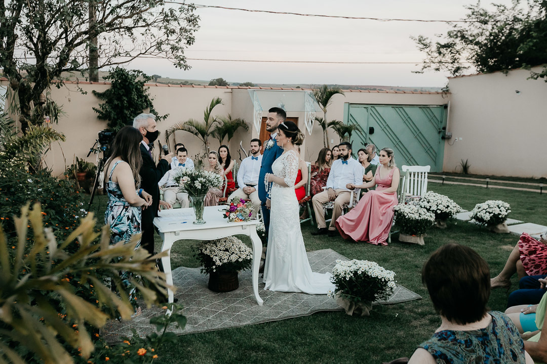 Casamento no quintal de casa em Capivari Mini Wedding SP