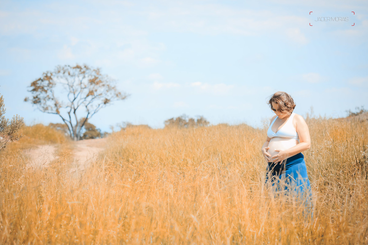 Fotografia de Gestante Alpinas Valinhos SP a espera da Duda