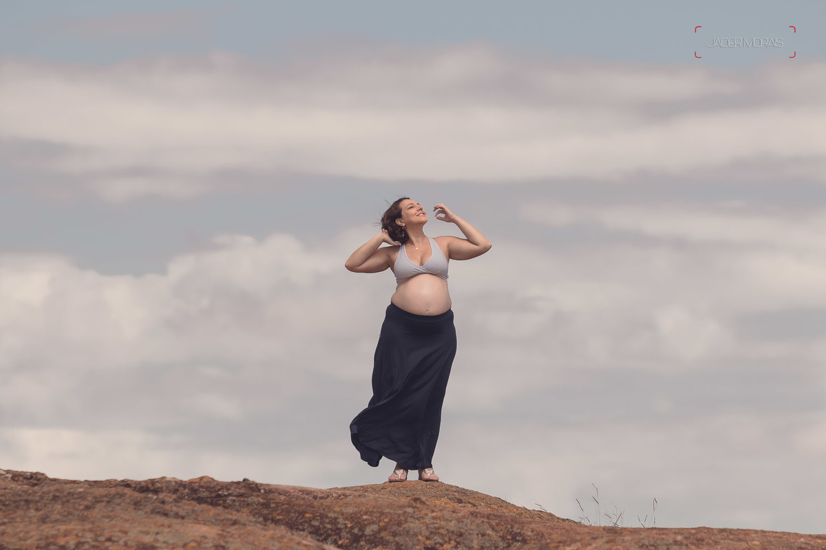Fotografia de Gestante Alpinas Valinhos SP a espera da Duda