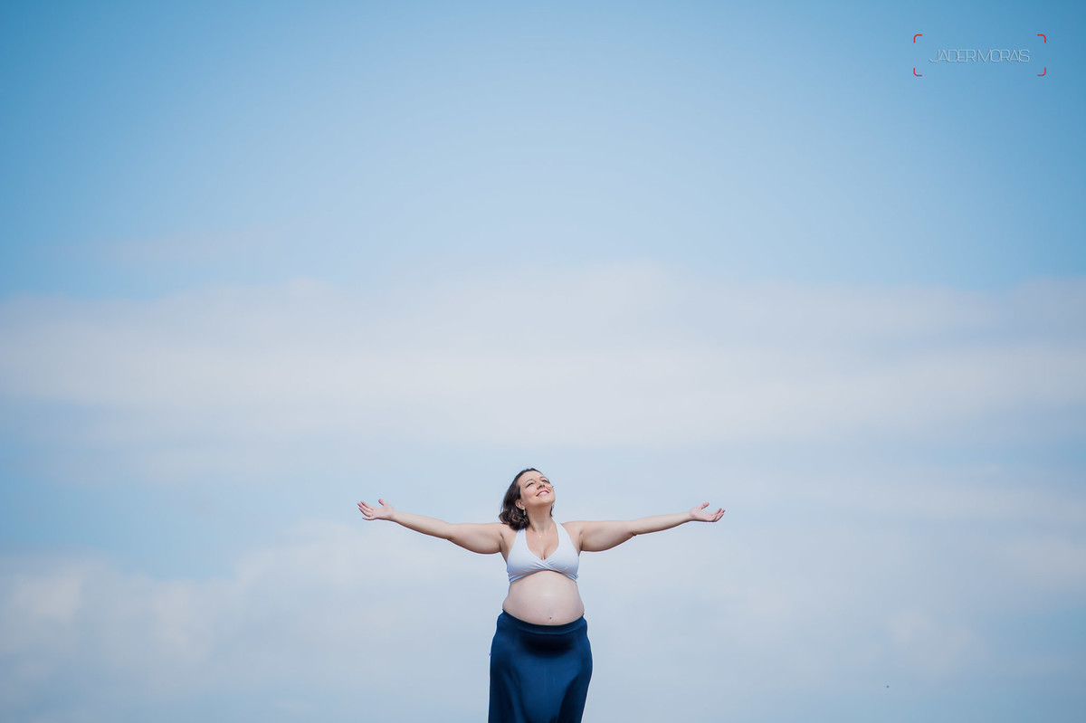Fotografia de Gestante Alpinas Valinhos SP a espera da Duda