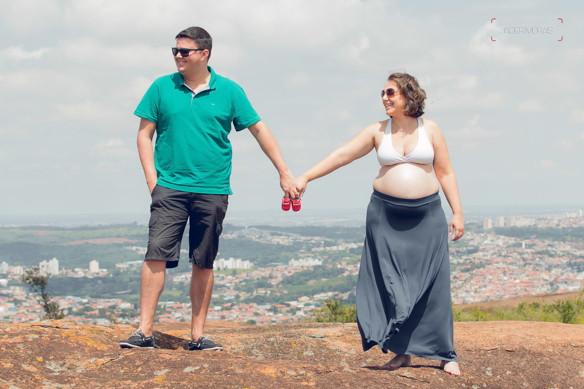 Fotografia de Gestante Alpinas Valinhos SP a espera da Duda