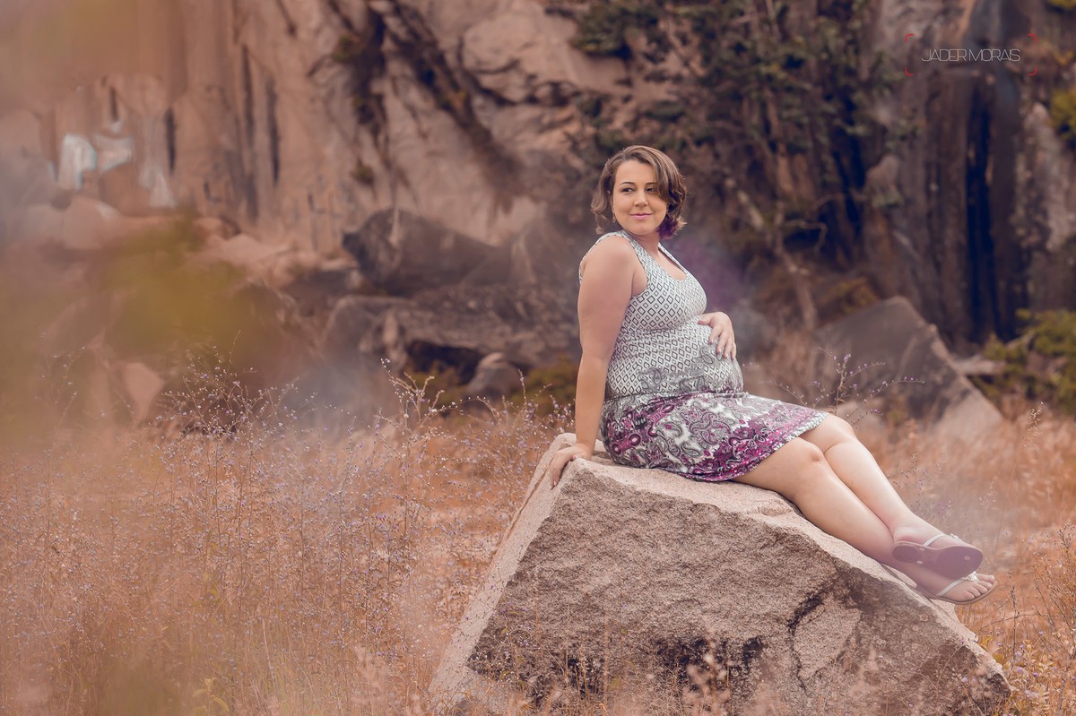 Fotografia de Gestante Alpinas Valinhos SP a espera da Duda