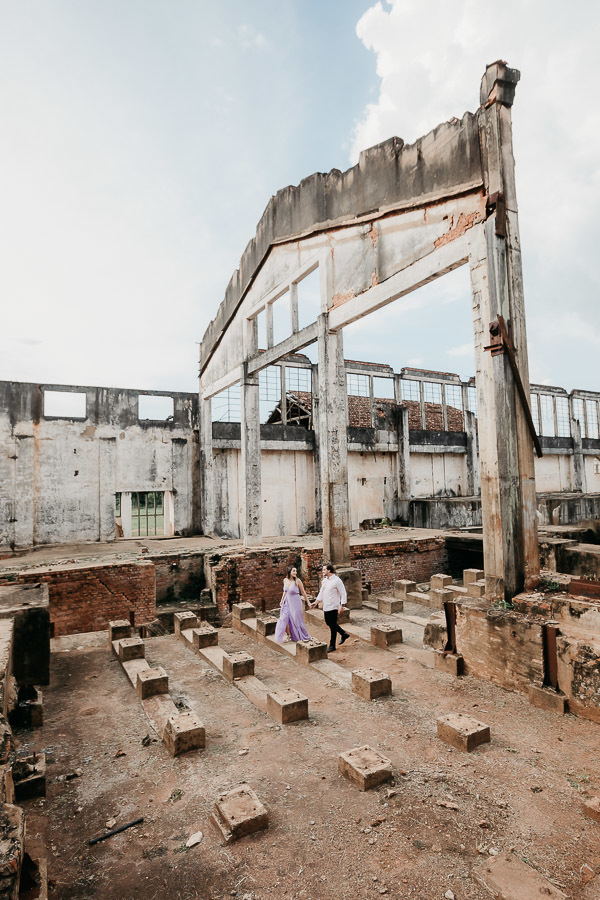 Pré Wedding Ruínas Monte Alegre SP