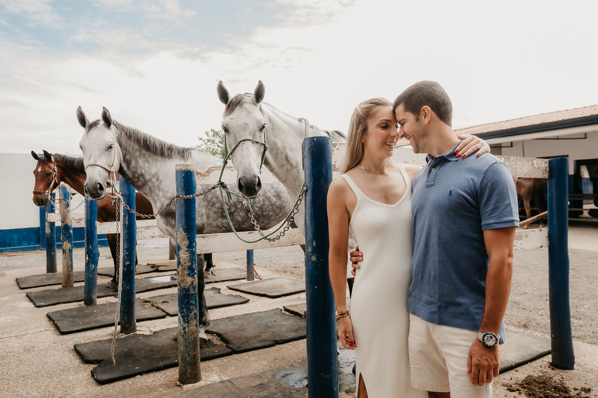 Ensaio de Casal na Sociedade Hípica de Campinas SP