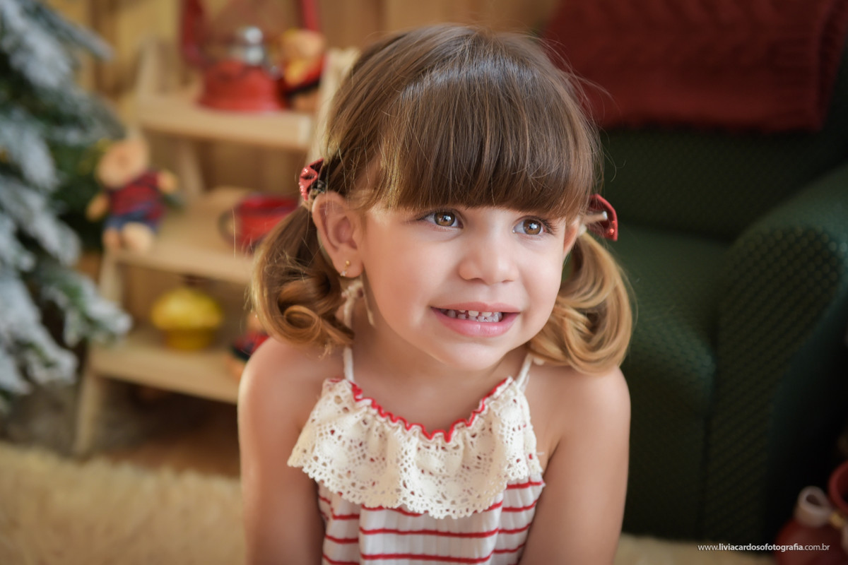 Mini ensaio de natal - Acompanhamento - Fotografado por Livia Cardoso