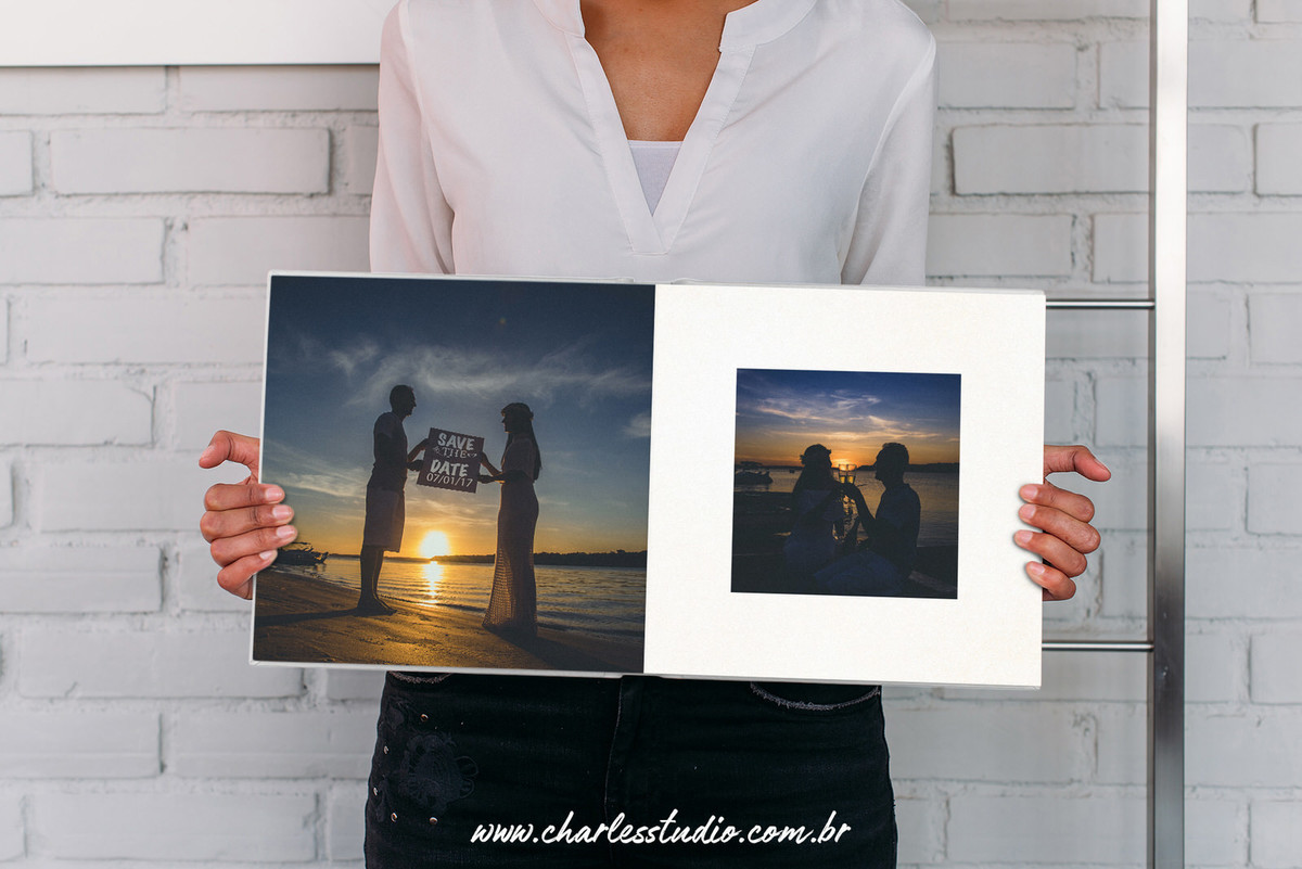 Lâminas do Álbum - Adriana e Felipe