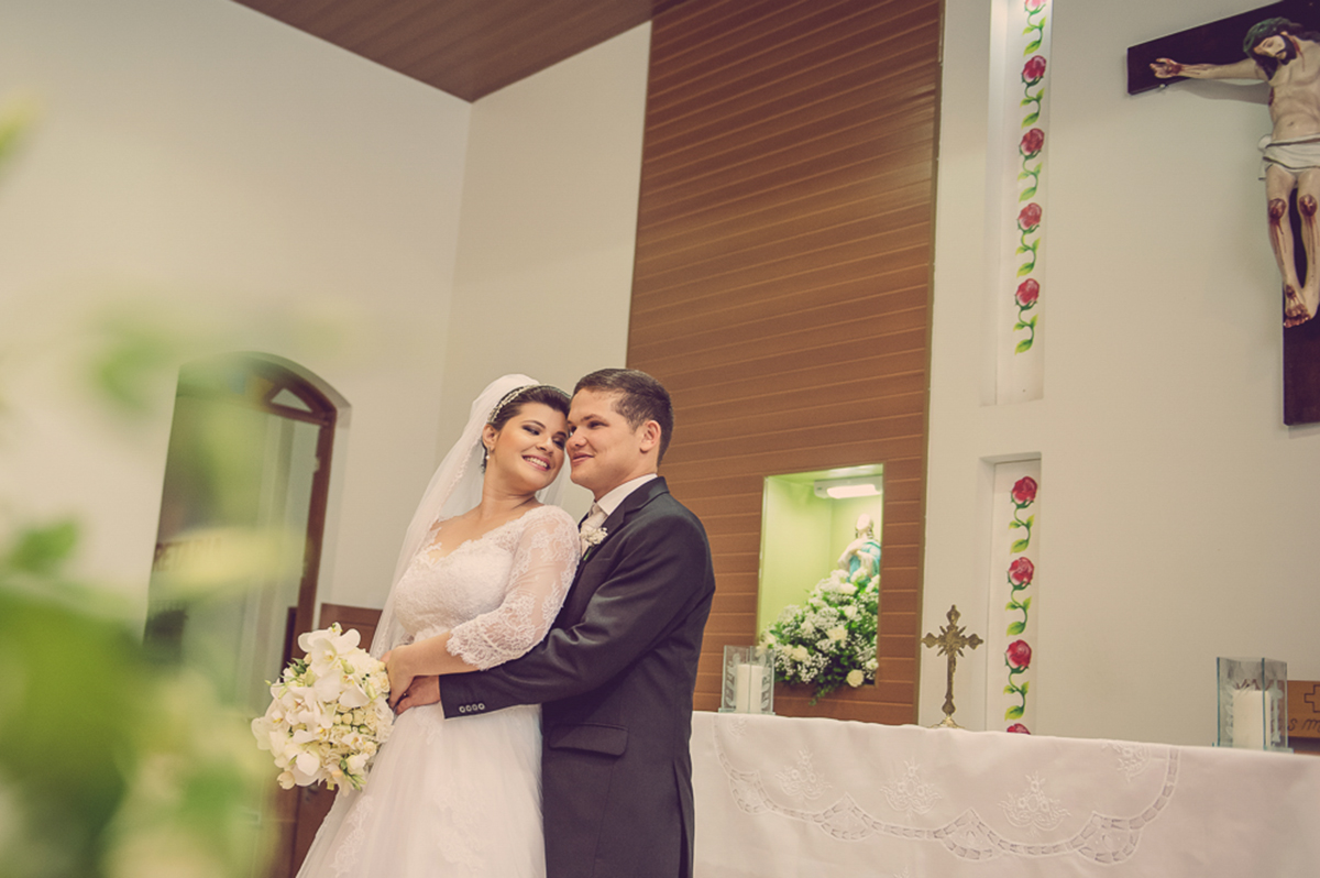 casamento joana e abel - cerimonia religiosa - igreja santa rita de cassia - charles studio