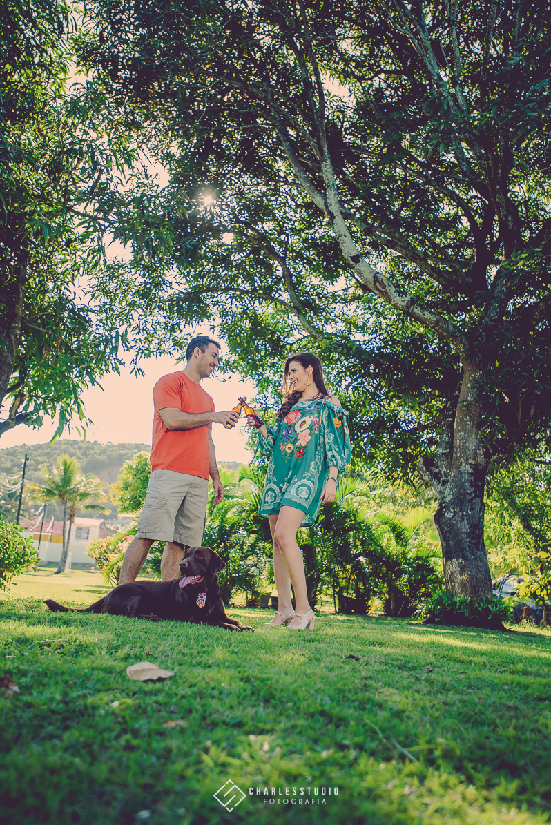 Ensaio de Casal - Ana e Breno - Chica Chaves - Labrador