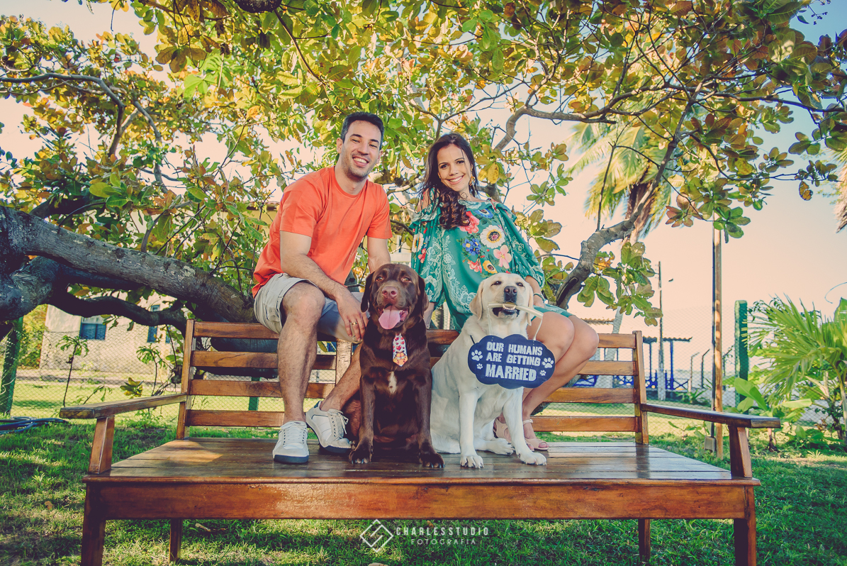 Ensaio de Casal - Ana e Breno - Chica Chaves - Labrador