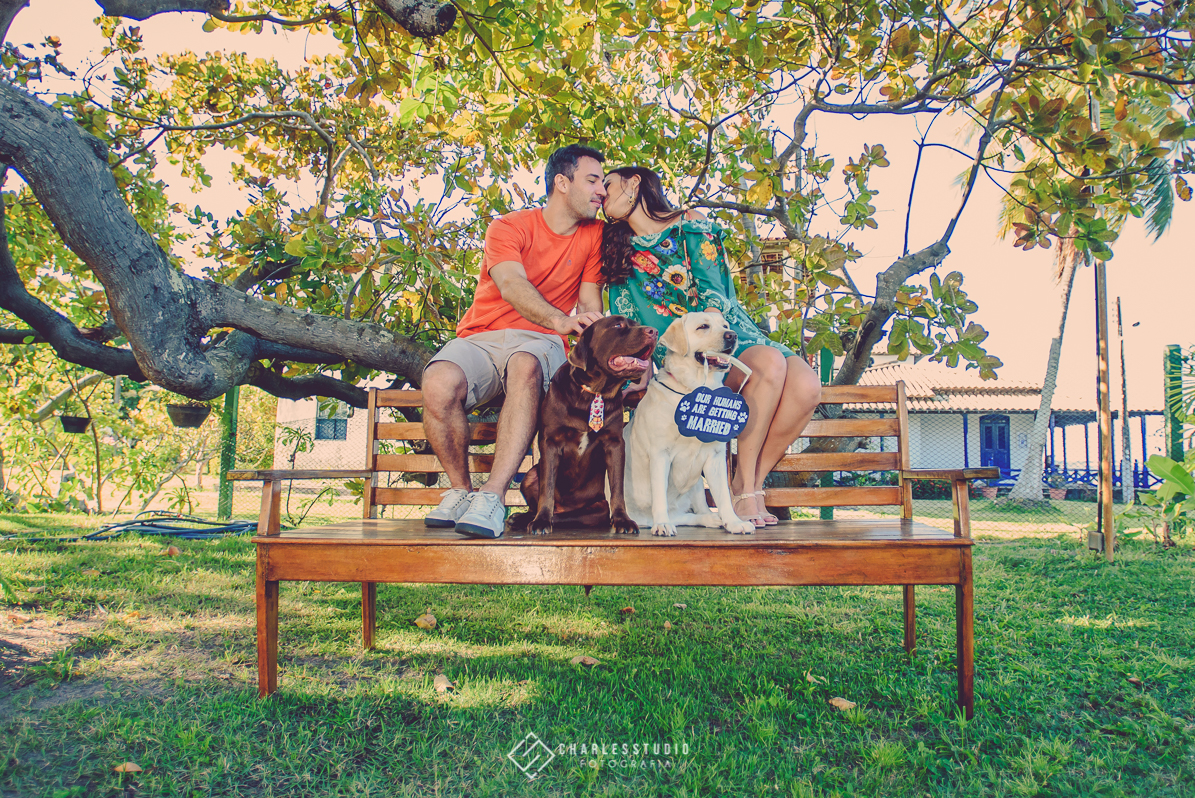 Ensaio de Casal - Ana e Breno - Chica Chaves - Labrador