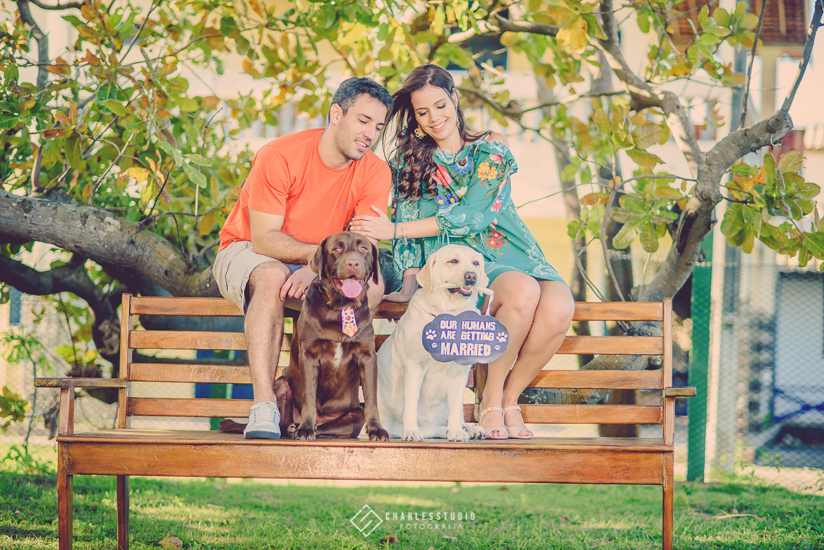 Ensaio de Casal - Ana e Breno - Chica Chaves - Labrador