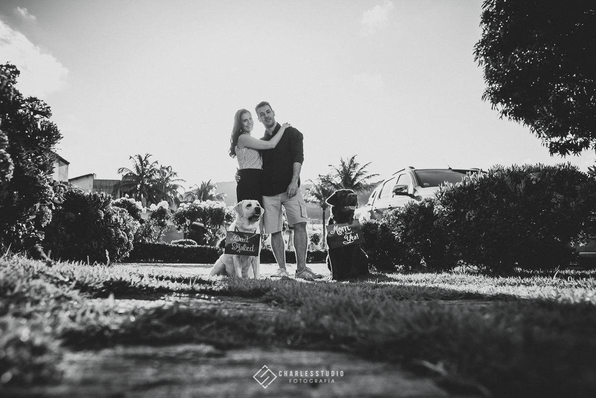 Ensaio de Casal - Ana e Breno - Chica Chaves - Labrador