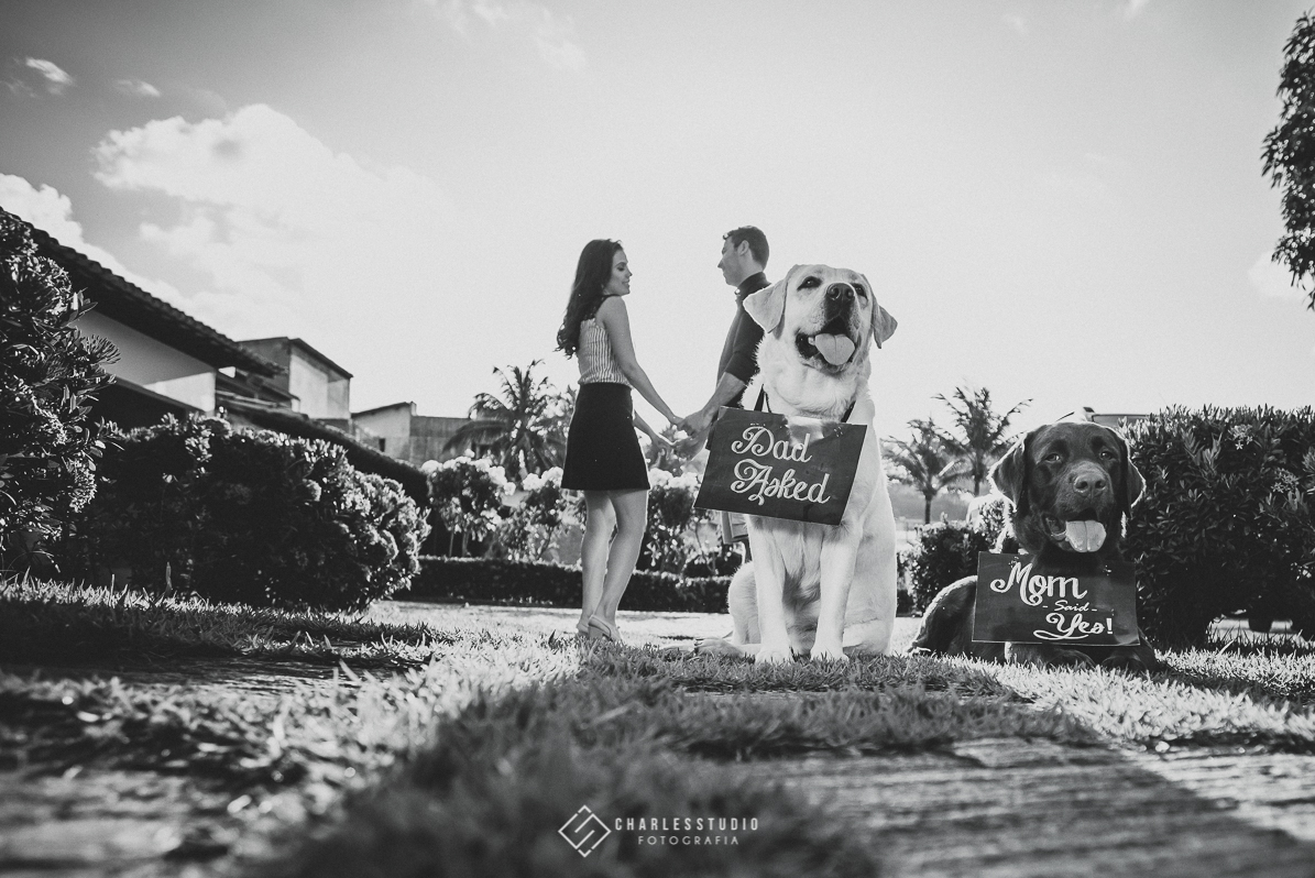 Ensaio de Casal - Ana e Breno - Chica Chaves - Labrador