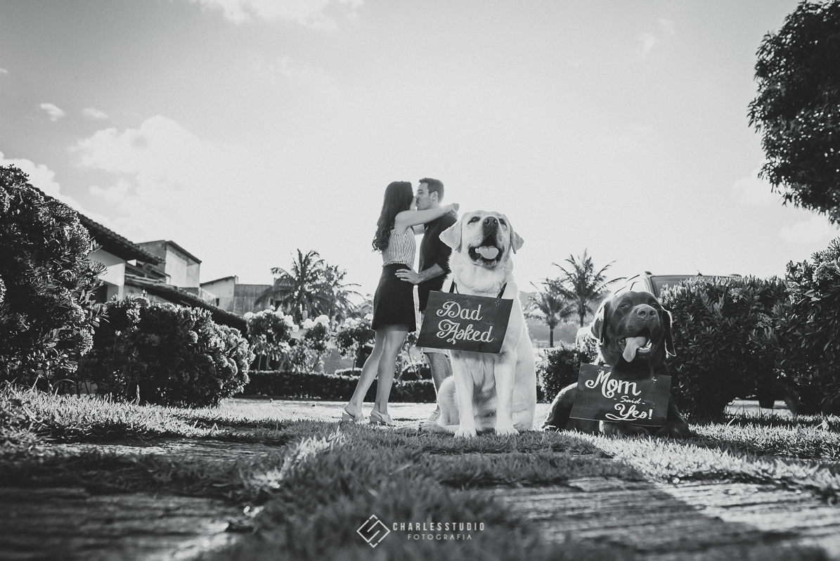 Ensaio de Casal - Ana e Breno - Chica Chaves - Labrador