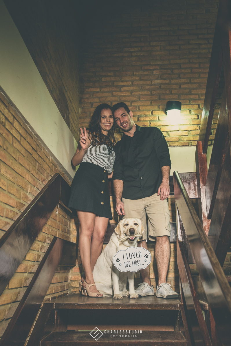 Ensaio de Casal - Ana e Breno - Chica Chaves - Labrador