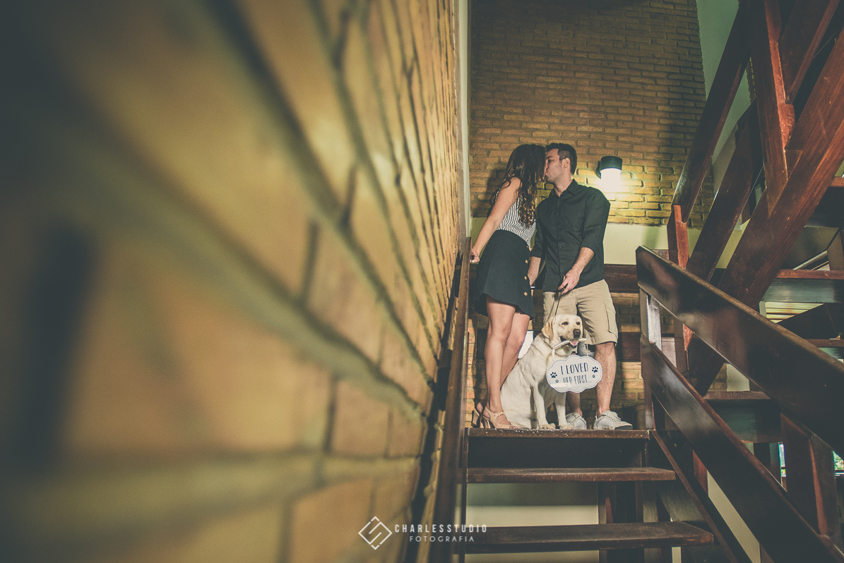 Ensaio de Casal - Ana e Breno - Chica Chaves - Labrador