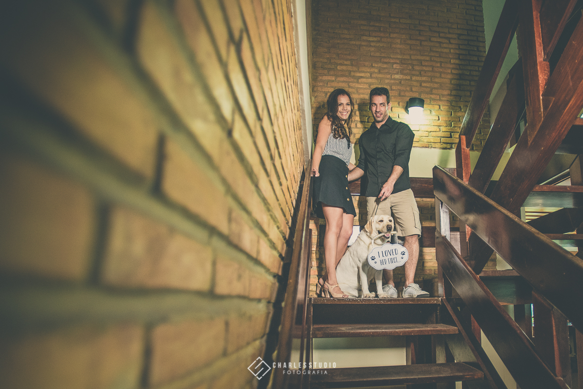 Ensaio de Casal - Ana e Breno - Chica Chaves - Labrador