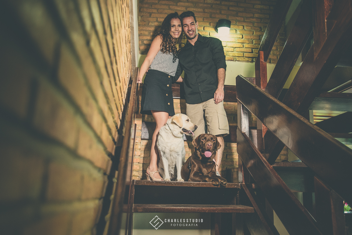 Ensaio de Casal - Ana e Breno - Chica Chaves - Labrador