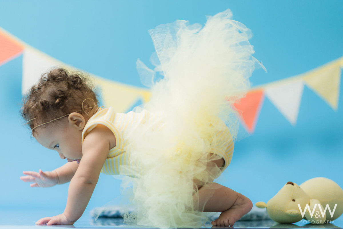 ensaio acompanhamento 6 meses trimestral menina são paulo em estudio