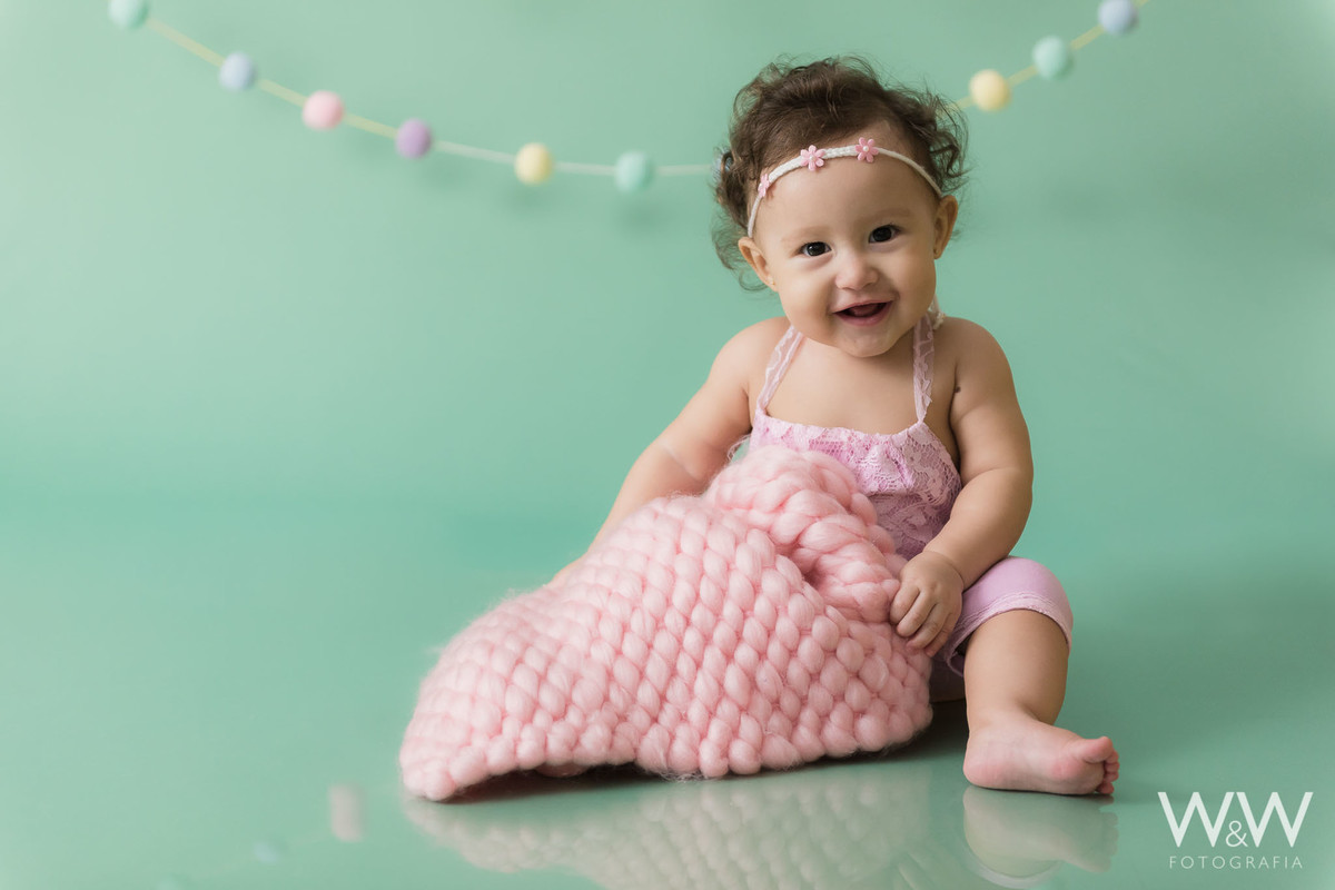 ensaio acompanhamento 6 meses trimestral menina são paulo em estudio