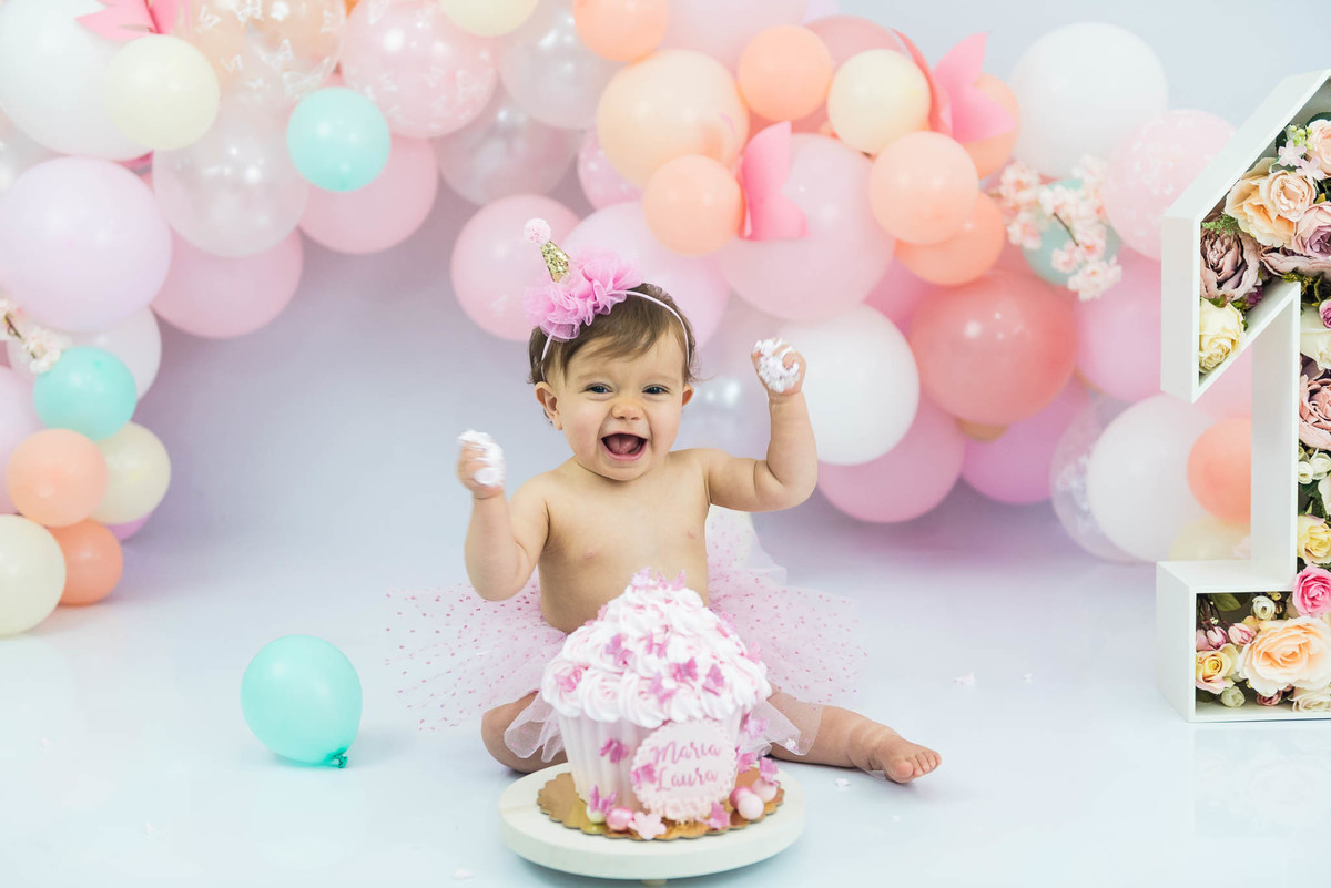 cake smash tons pastéis estúdio vila mascote são paulo wewfotografia candy color