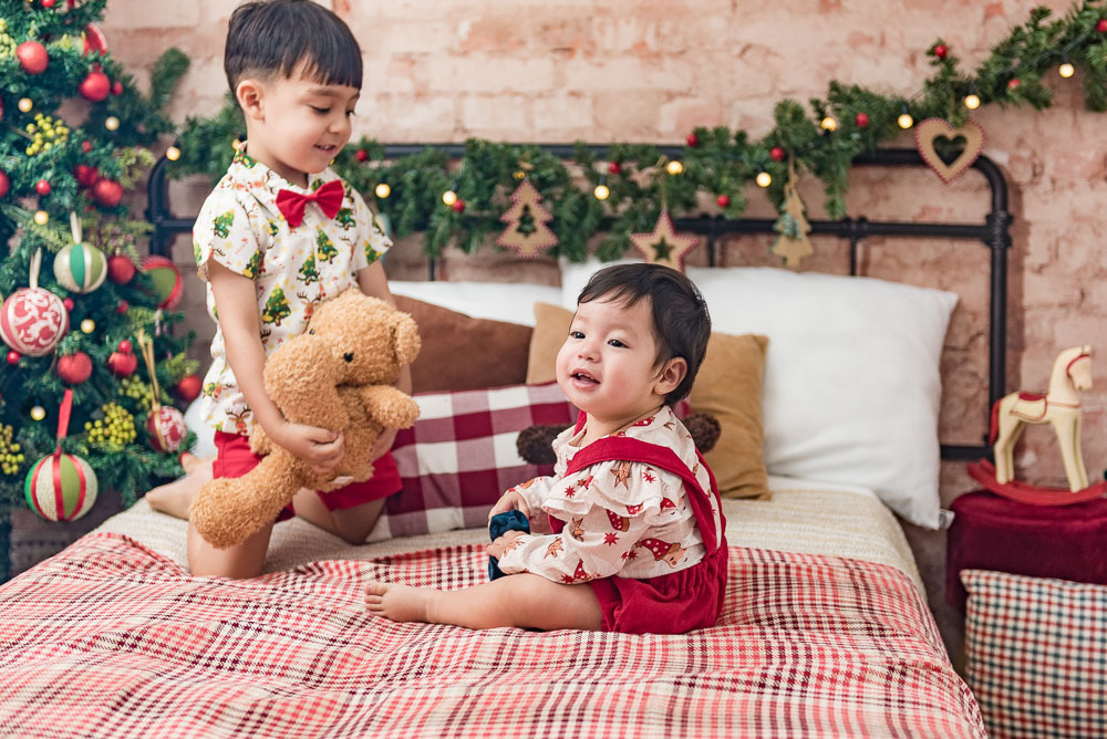 ensaio natal 2022 estúdio w&w fotografia são paulo
