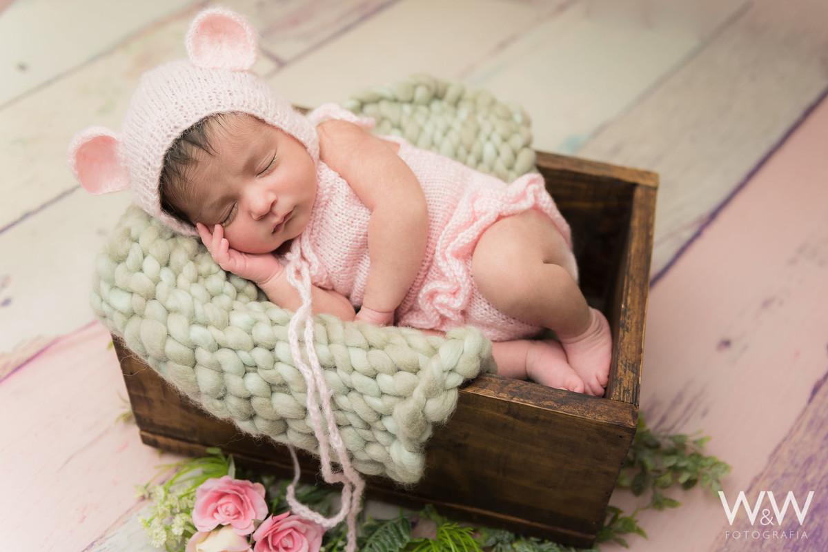 newborn  menina rosa são paulo wewfotografia