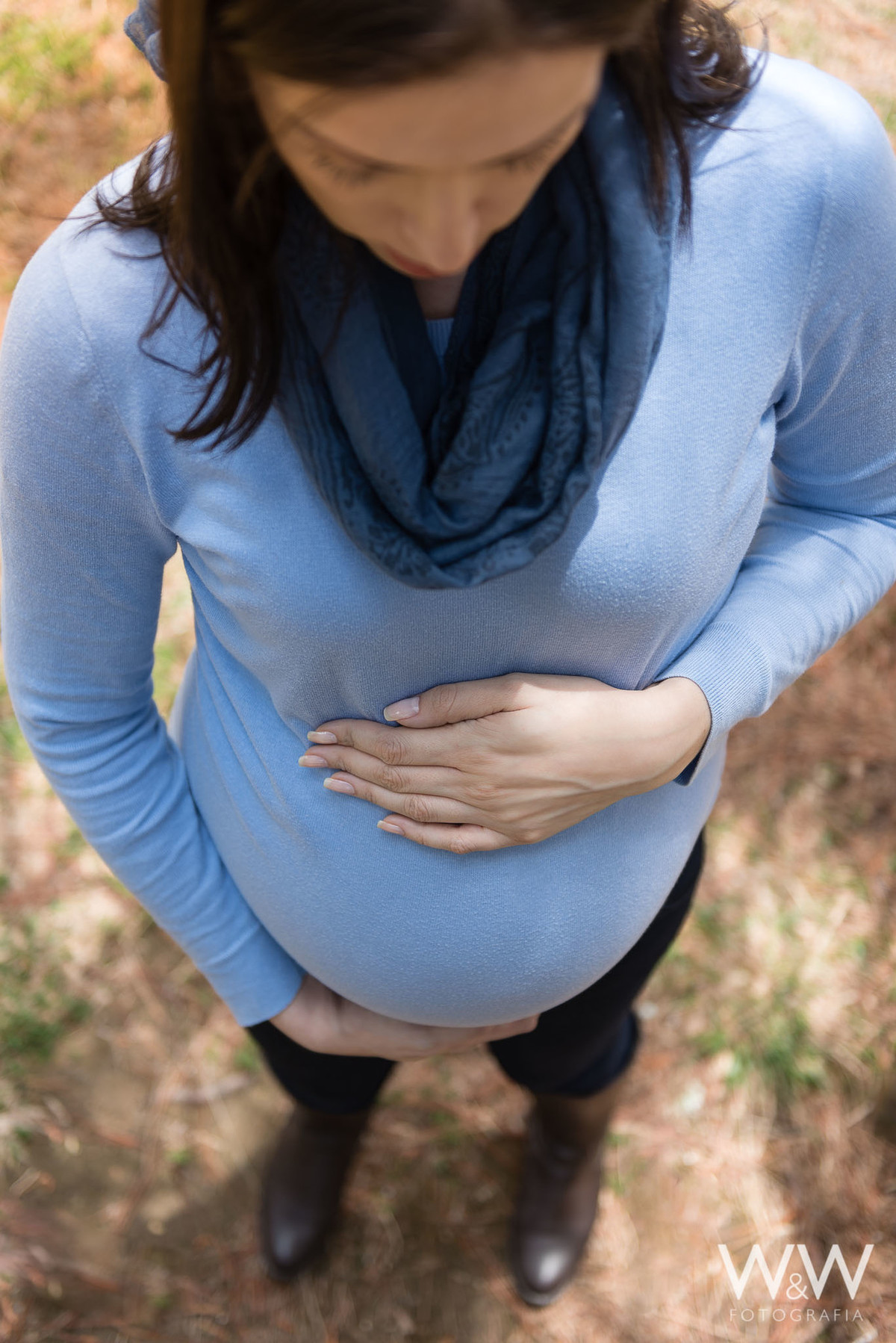 ensaio gestante campos do jordão são paulo externa parque