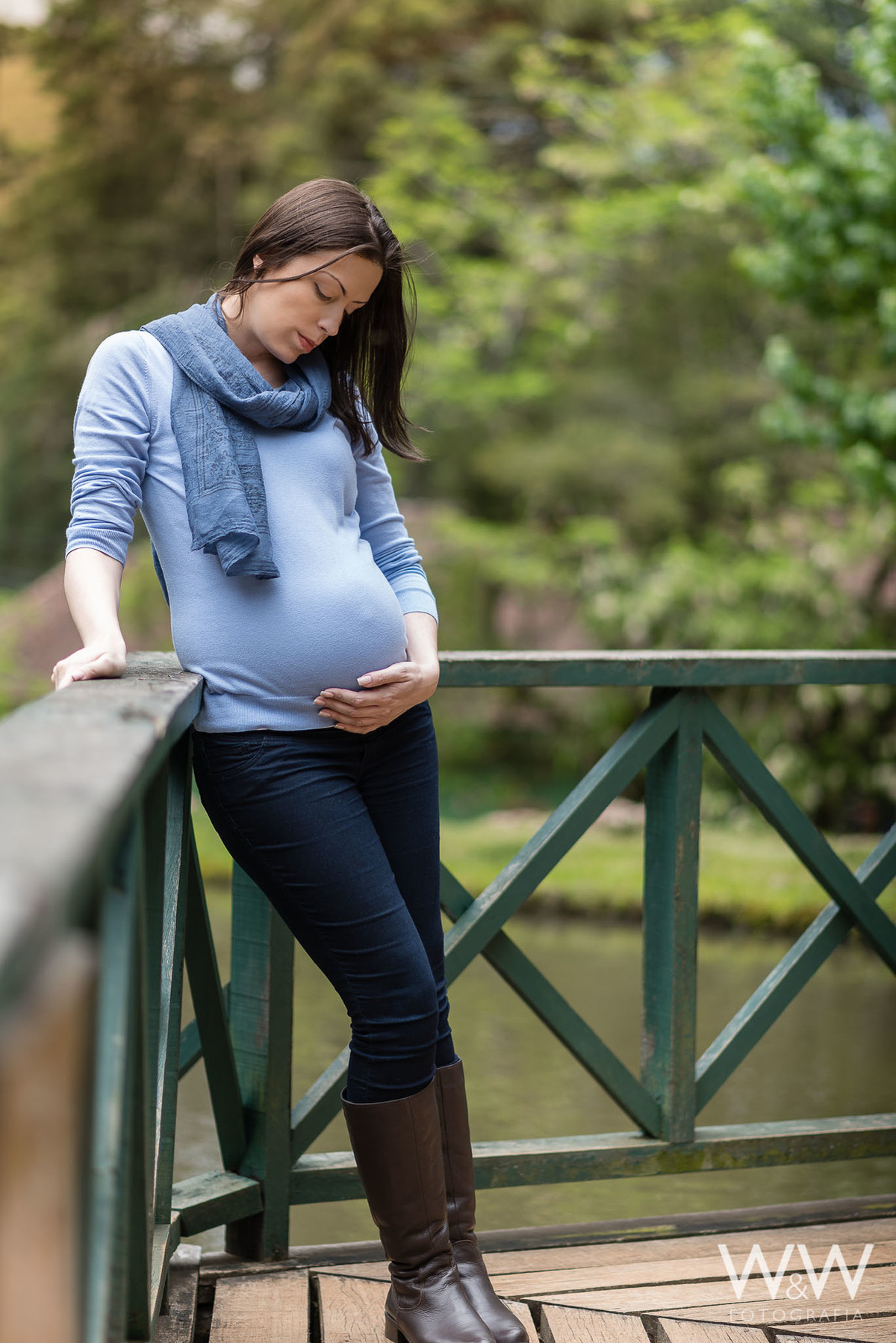 ensaio gestante campos do jordão são paulo externa parque